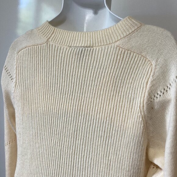 Lane Bryant SZ 14/16 Cream Longline Sweater Fringe Western Southwestern Boho - Picture 6 of 11